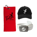 Talon Hat, Golf Towel & Belt Bundle