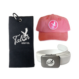 Talon Hat, Golf Towel & Belt Bundle