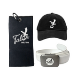 Talon Hat, Golf Towel & Belt Bundle