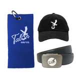 Talon Hat, Golf Towel & Belt Bundle