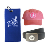 Talon Hat, Golf Towel & Belt Bundle