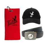 Talon Hat, Golf Towel & Belt Bundle