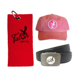 Talon Hat, Golf Towel & Belt Bundle