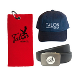 Talon Hat, Golf Towel & Belt Bundle