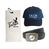 Talon Hat, Golf Towel & Belt Bundle