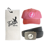 Talon Hat, Golf Towel & Belt Bundle