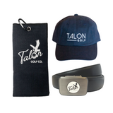 Talon Hat, Golf Towel & Belt Bundle