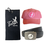 Talon Hat, Golf Towel & Belt Bundle
