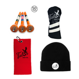 Talon Beanie, Golf Towel, Tees, & Headcover Bundle