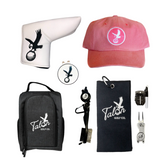 Talon Golf Shoe Bag, Accessory Pack, Putter Cover, Baseball Hat & Ball Marker Bundle
