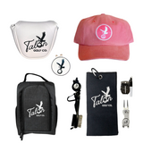 Talon Golf Shoe Bag, Accessory Pack, Putter Cover, Baseball Hat & Ball Marker Bundle