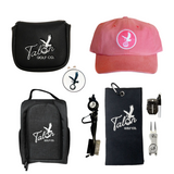 Talon Golf Shoe Bag, Accessory Pack, Putter Cover, Baseball Hat & Ball Marker Bundle