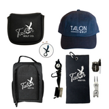 Talon Golf Shoe Bag, Accessory Pack, Putter Cover, Baseball Hat & Ball Marker Bundle