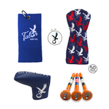 Talon Tees, Ball Marker, Towel, Headcover & Putter Cover Bundle
