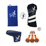 Talon Tees, Ball Marker, Towel, Headcover & Putter Cover Bundle