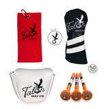 Talon Tees, Ball Marker, Towel, Headcover & Putter Cover Bundle