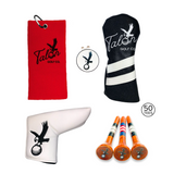 Talon Tees, Ball Marker, Towel, Headcover & Putter Cover Bundle