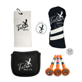 Talon Tees, Ball Marker, Towel, Headcover & Putter Cover Bundle