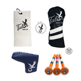 Talon Tees, Ball Marker, Towel, Headcover & Putter Cover Bundle
