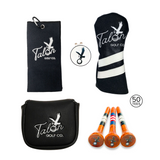 Talon Tees, Ball Marker, Towel, Headcover & Putter Cover Bundle