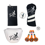 Talon Tees, Ball Marker, Towel, Headcover & Putter Cover Bundle