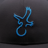 Black/Carolina Blue Eagle Performance Hat