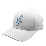 White/Blue Eagle Performance Hat