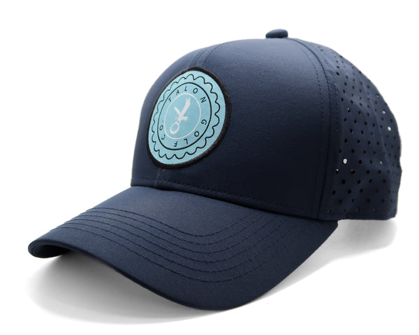 Navy Talon Performance Hat w/ Floral Logo