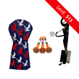 Talon Headcover, Tees & Brush Bundle