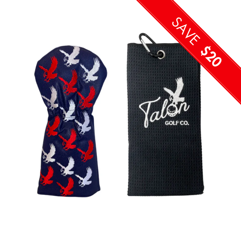 Talon Golf Towel & Headcover Bundle