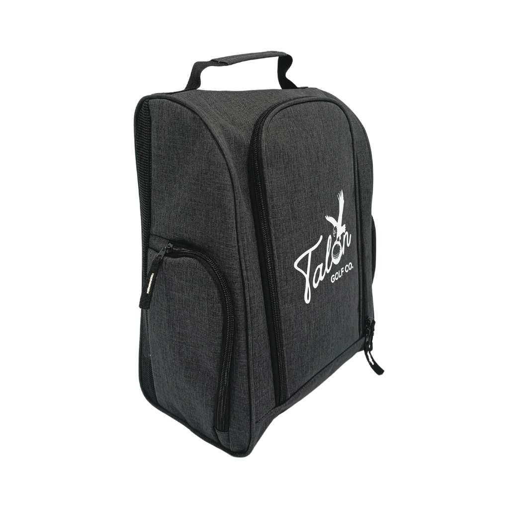 Talon Premium Grey Golf Shoe Bag Talon Golf LLC talon-premium-grey-golf-shoe-bag-talon-golf-llc