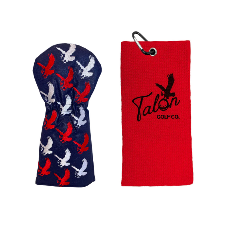 Talon Golf Towel & Headcover Bundle