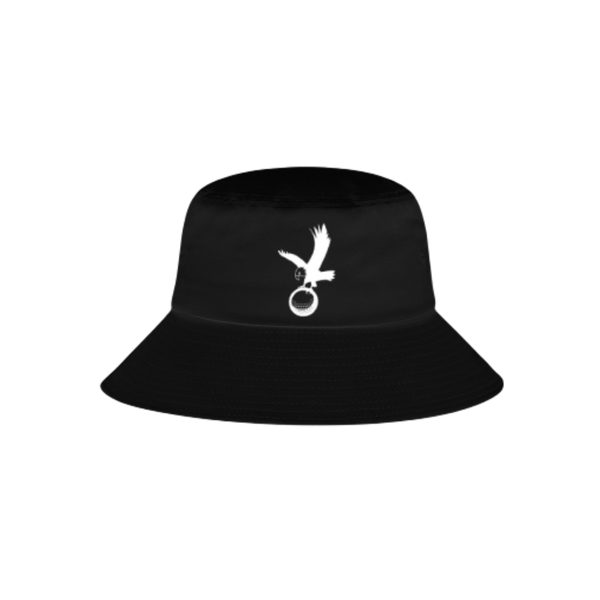 Talon Reversible Bucket Hat -White Logo Black Icon