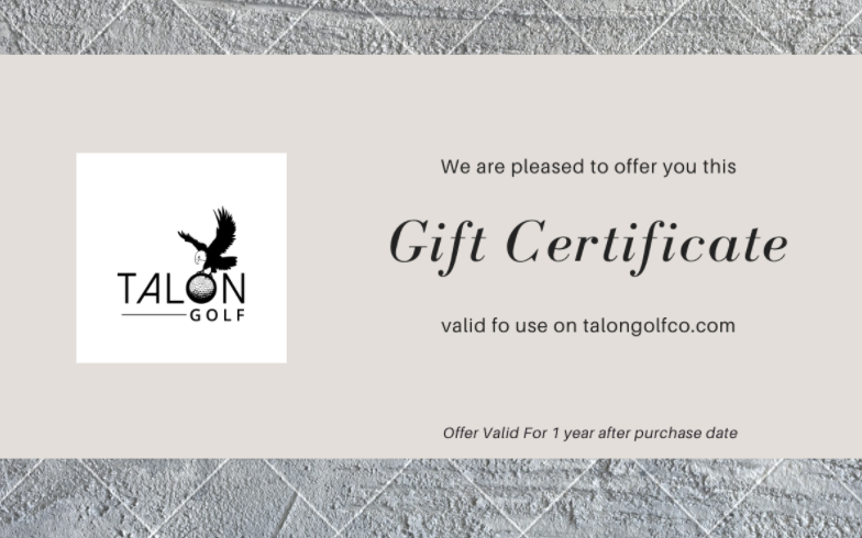 Talon Golf Gift Card